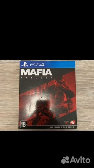 Диск на пс4 мафия