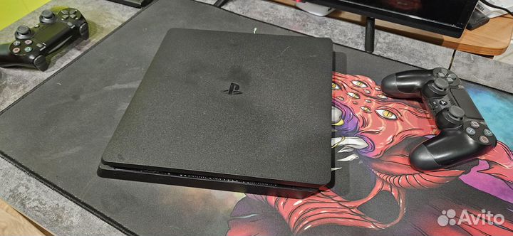 Игровая приставка ps4 slim 1tb