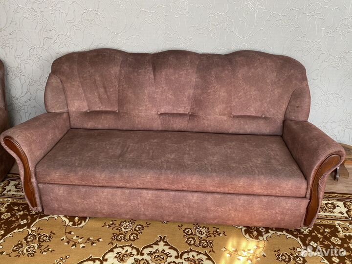 Диван и 2 кресла