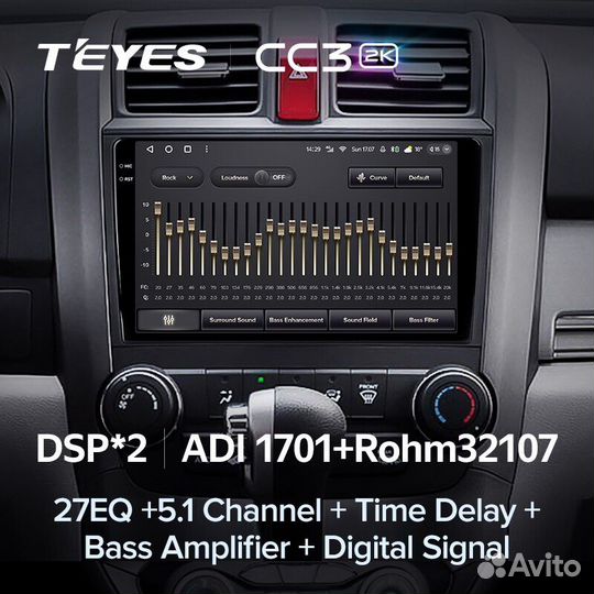 Teyes CC3 3/32 для Honda CR-V 3 2006-2012