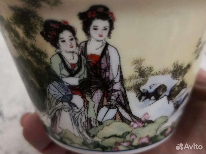 Чайная пара фарфор