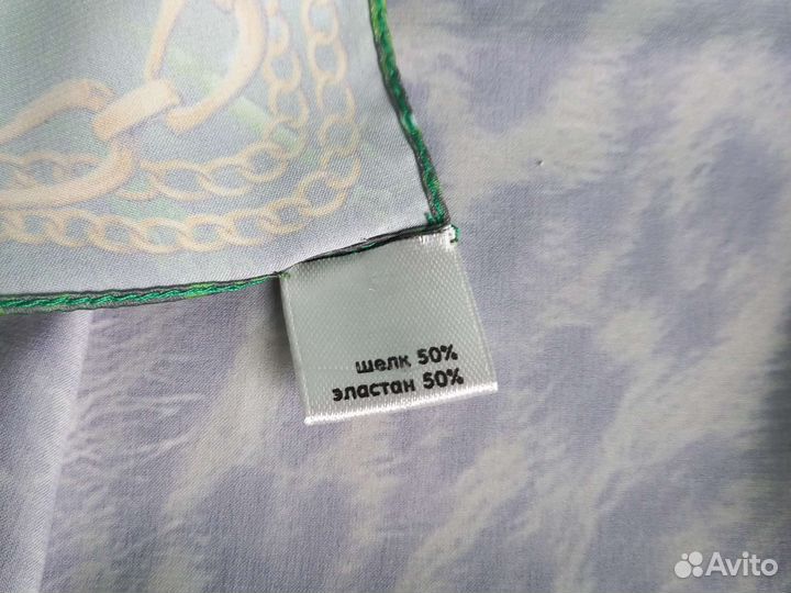 Дизайнерский шёлковый шарф