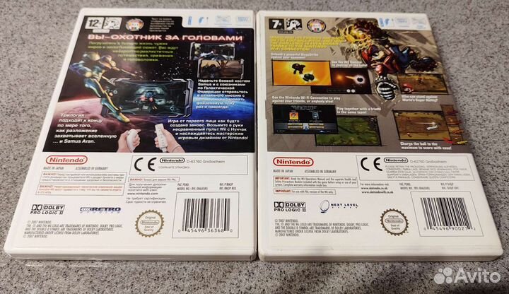 Игры на nintendo WIi