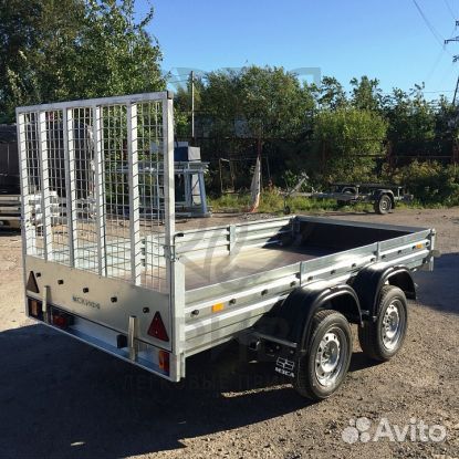 Прицеп с трапом 31.022 для заезда и съезда техники