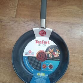 Новая Сковорода Tefal Illico 26см гриль (G7011374)