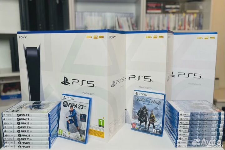 Игровая приставка Sony PlayStation 5 825GB с диско