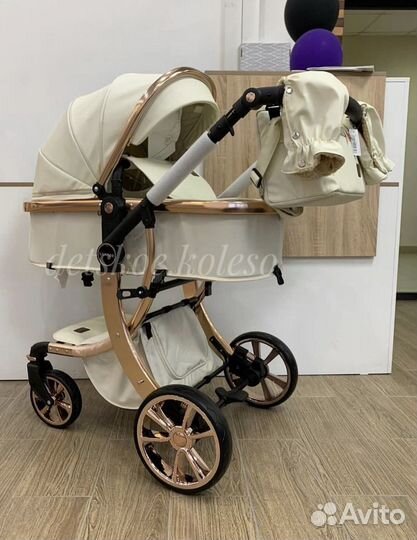 Коляска 2 в 1 luxmom