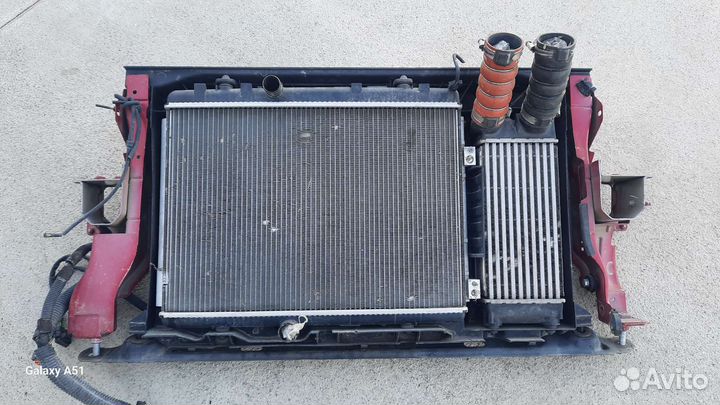 Кассета радиаторов Ситроен C4 b7