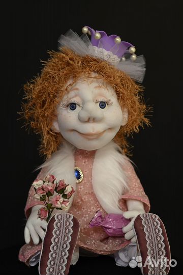 Куклы текстильные интерьерные ручной работы