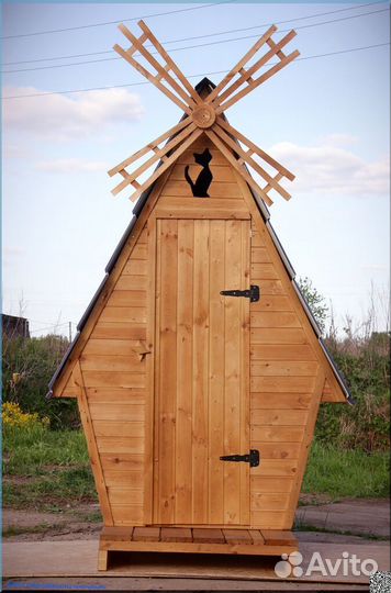 Дачный туалет с установкой BLU779