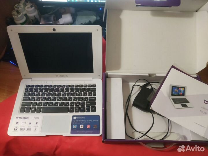 Ноутбук irbis nb 29 на запчасти,восстановление