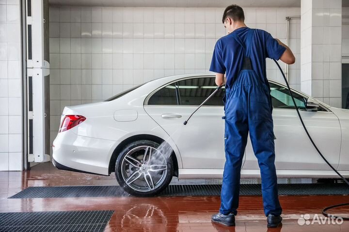 3х фазная мойка автомобиля