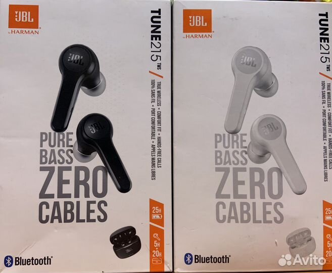 Беспроводные наушники jbltune 215 tws