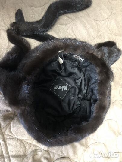 Шапка норковая женская 58 60 размер