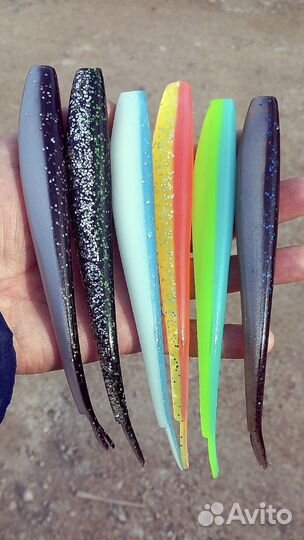 Силиконовые слаги Slug 20 см Panoptix livescope