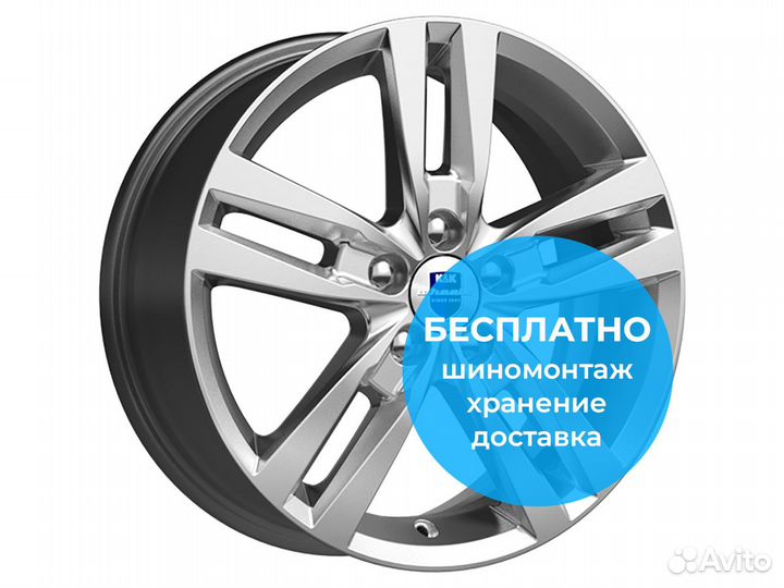 R16 5x114,3 6,5J ET50 D66,1 К&К Rassvet (кс868) Си