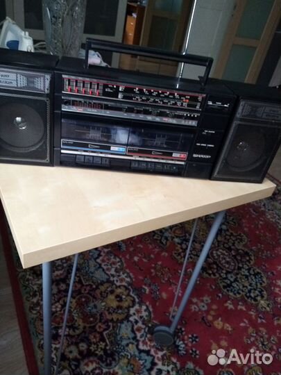 Магнитола sharp WF-372H(BK) Япония