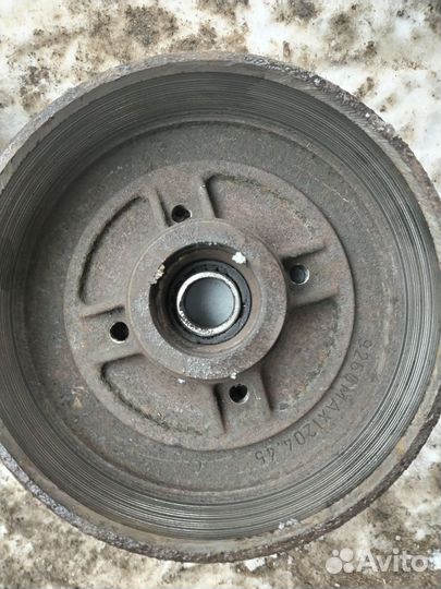 Тормозные барабаны renault logan 1