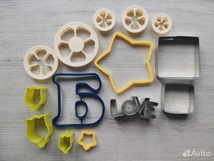 Вырубки (формочки) для пряников, печенья