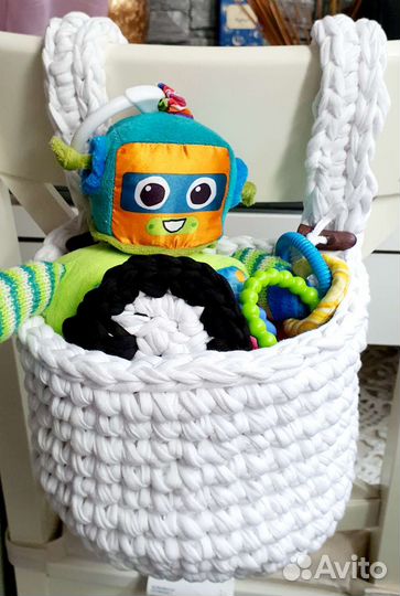 Корзины-органайзер для детской кроватки