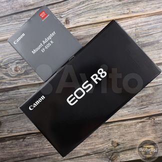 Canon EOS R8 Body + EF-EOS R адаптер