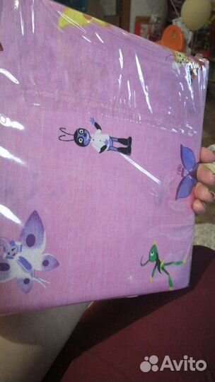 Детское постельное белье в детскую кроватку новое