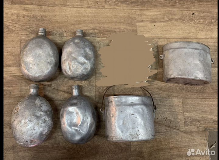 Набор военной посуды немецкой СССР