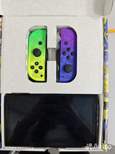 Nintendo switch oled splatoon 3