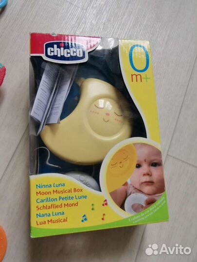 Детские игрушки 0+ Chicco,Мякишъ, погремушки