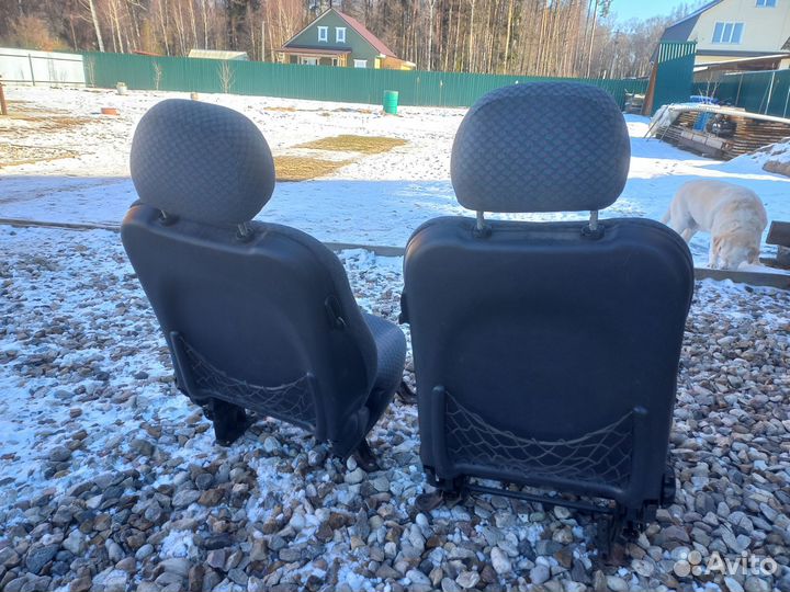 Сиденья для нивы от купе форда