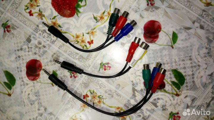 Mini jack 3.5-3RCA тюльпаны цена за все