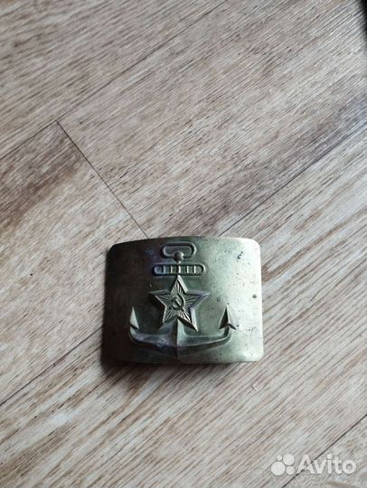 Пряжка вмф. СССР