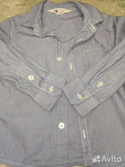 Рубашка 98 Н&М для мальчика