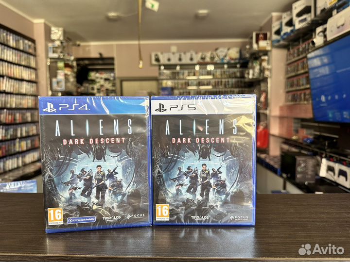 Aliens: Dark Descent PS4, PS 5русские субтитры