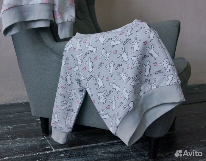 Свитшот, ручная работа