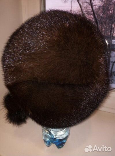 Шапка норковая женская бу