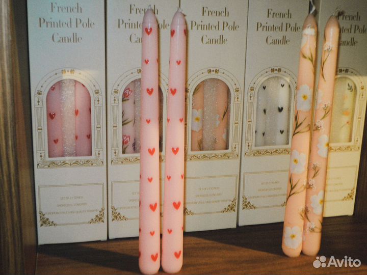 Свечи, длина 25 см (в упаковке 2 шт)