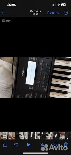 Синтезатор casio ct x700