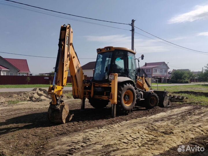 Услуги экскаватора погрузчика jcb 3cx