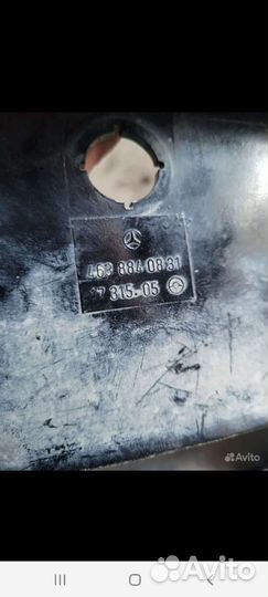 Накладка на фару g-class