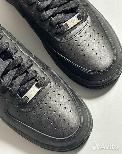 Nike Air Force 1'07 black оригинал