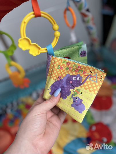 Игровой развивающий коврик для детей и малышей