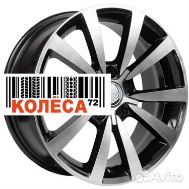 Replay VW158 6.5x16 5x112 ET33 Dia57.1 BKF