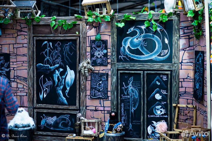 Роспись стен / на стенах / художник