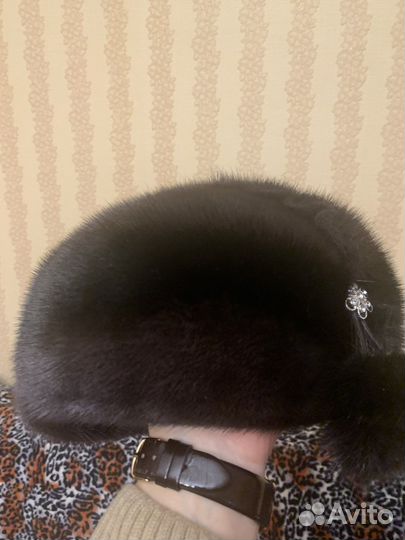 Берет норковый