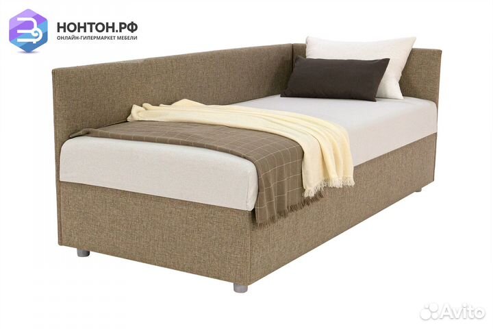 Софа темно-бежевая