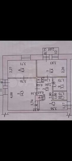 2-к. квартира, 47,2 м², 4/4 эт.