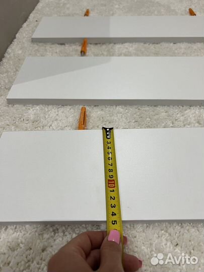 Полки навесные 3 шт,новые