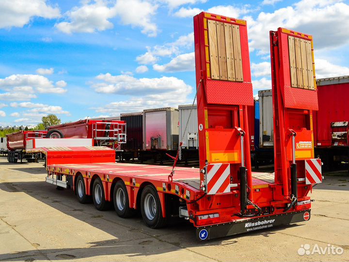 Полуприцеп трал (тяжеловоз) Kassbohrer LB4E, 2023