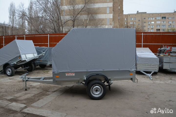 Прицеп Сст-7132-06 тент+ каркас высокий